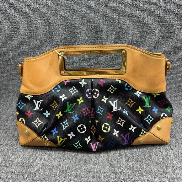 Louis Vuitton Judy Multicolor Monogram Canvas Shoulder Bag 1050-082125 - Picture 3 of 13